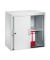 Schiebetürenschrank C 2000 Acurado, 5722-00 S10354 lichtgrau 1 Fachboden 80,0 x 40,0 x 72,0 cm